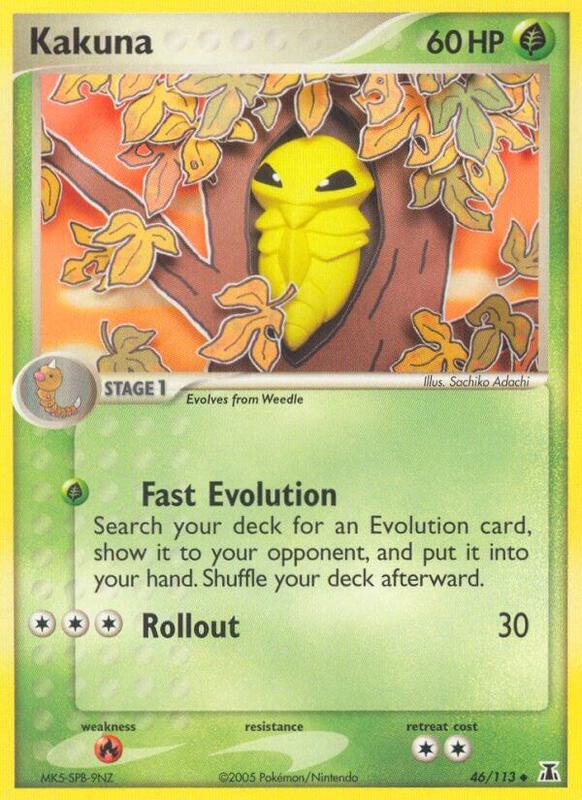 Kakuna - EX Delta Species - #46