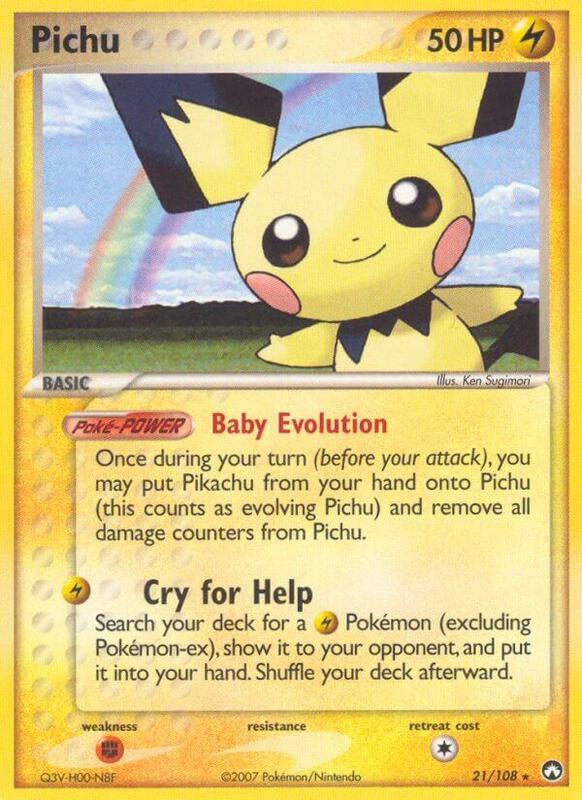 Pichu - EX Power Keepers - #21