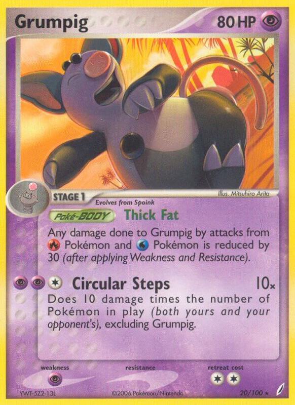 Grumpig - EX Crystal Guardians - #20