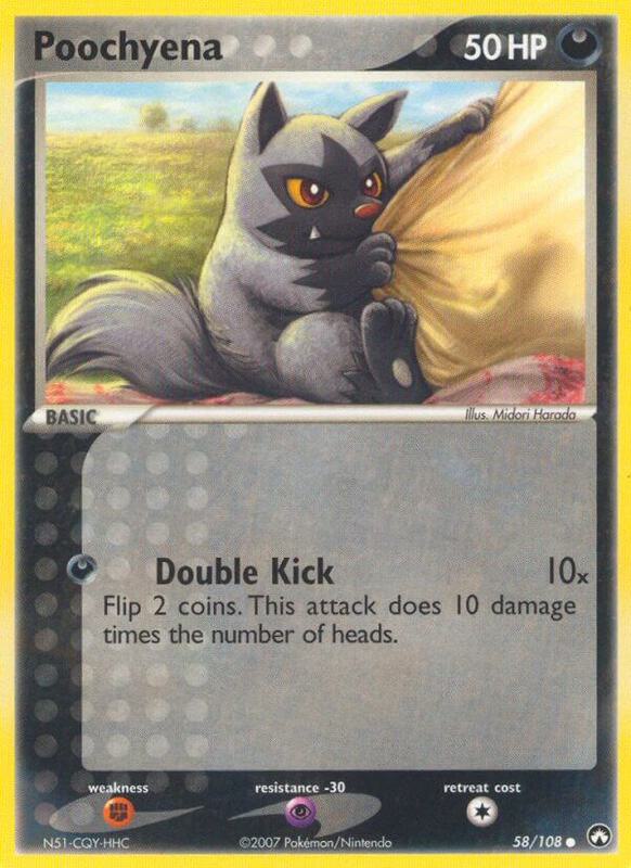 Poochyena - EX Power Keepers - #58