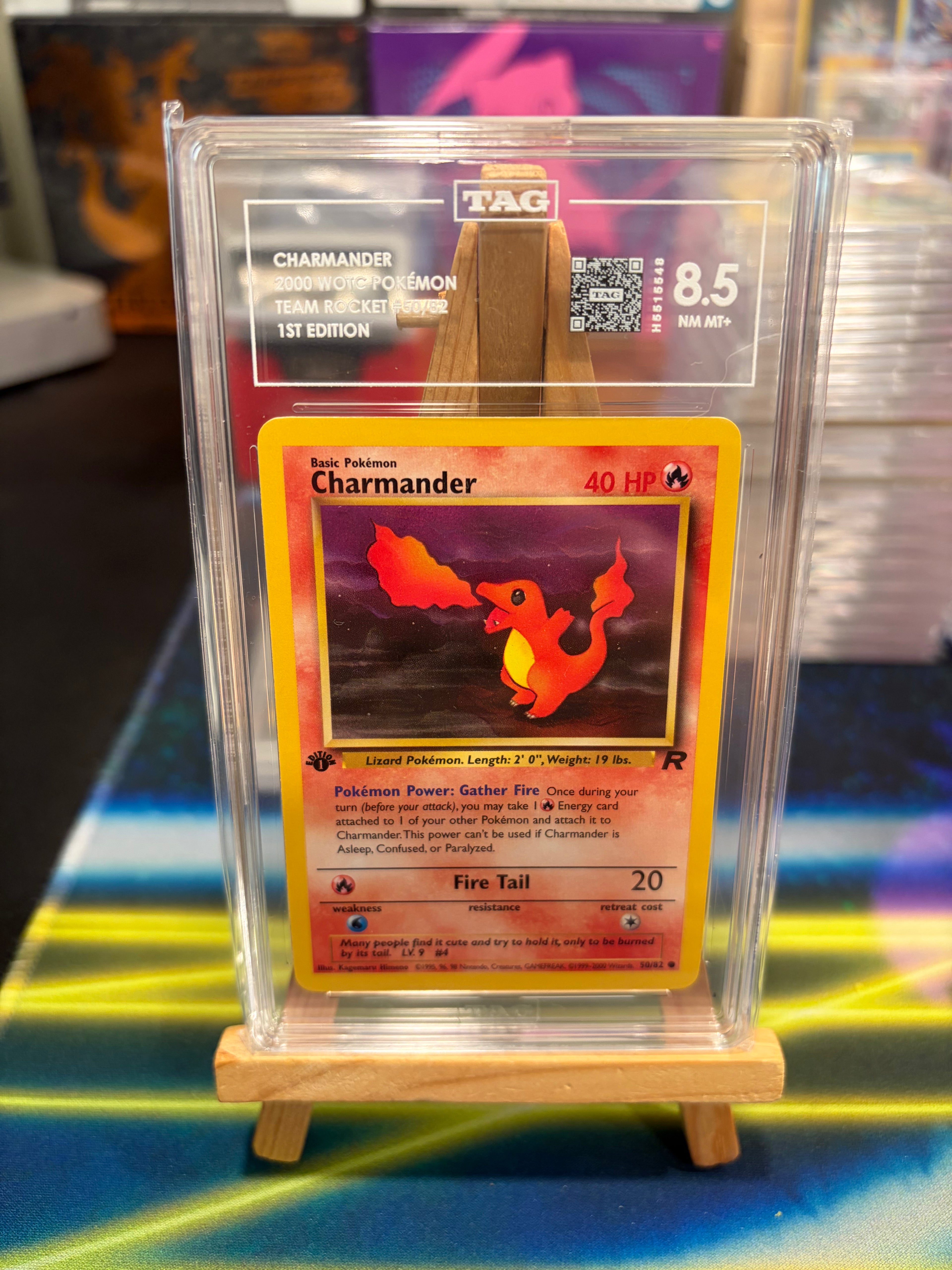 Charmander (1E) - Team Rocket - TAG 8.5