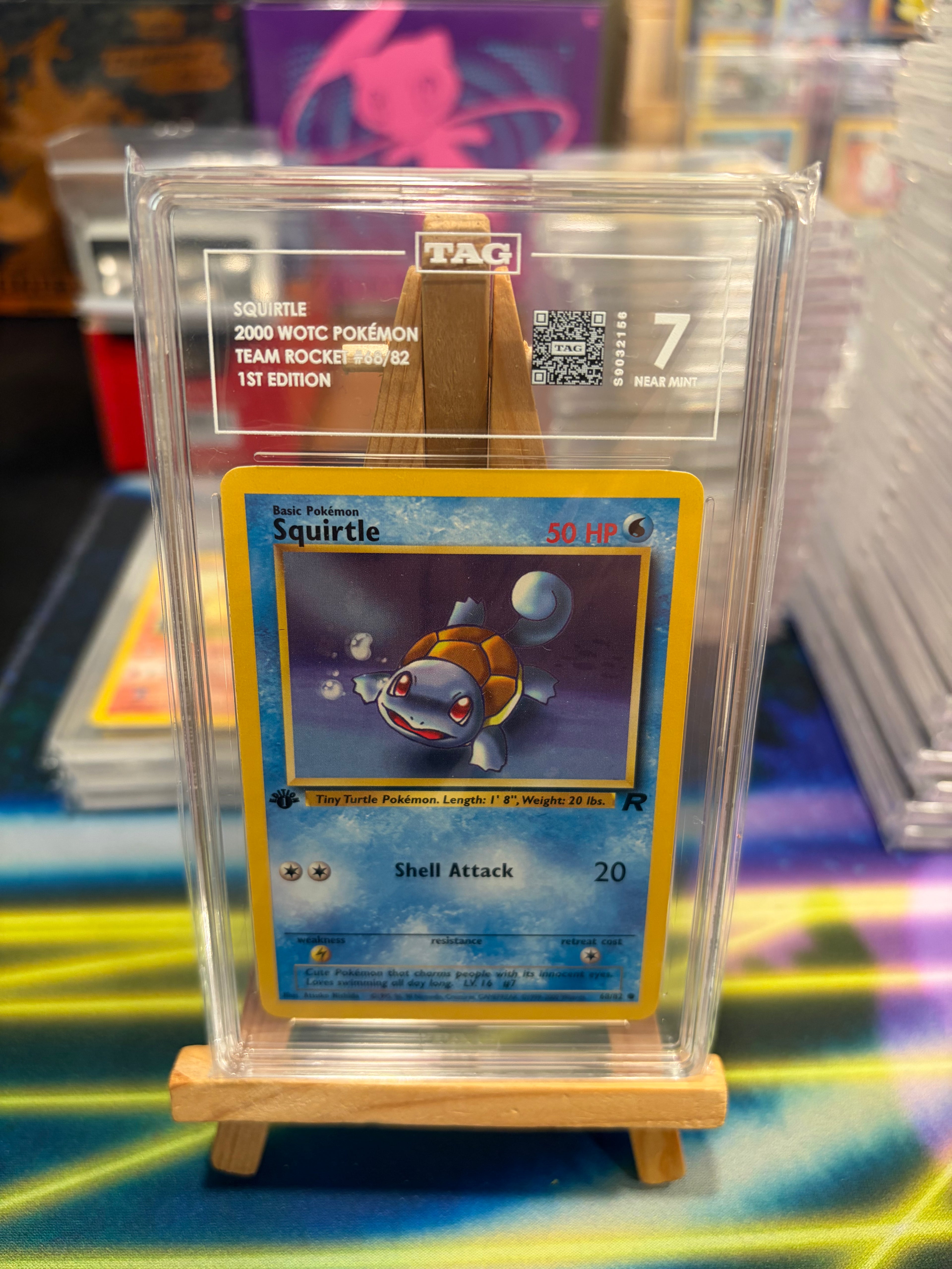 Squirtle (1E) - Team Rocket - TAG 7