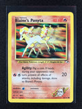 Blaine's Ponyta - Gym Heroes - #63