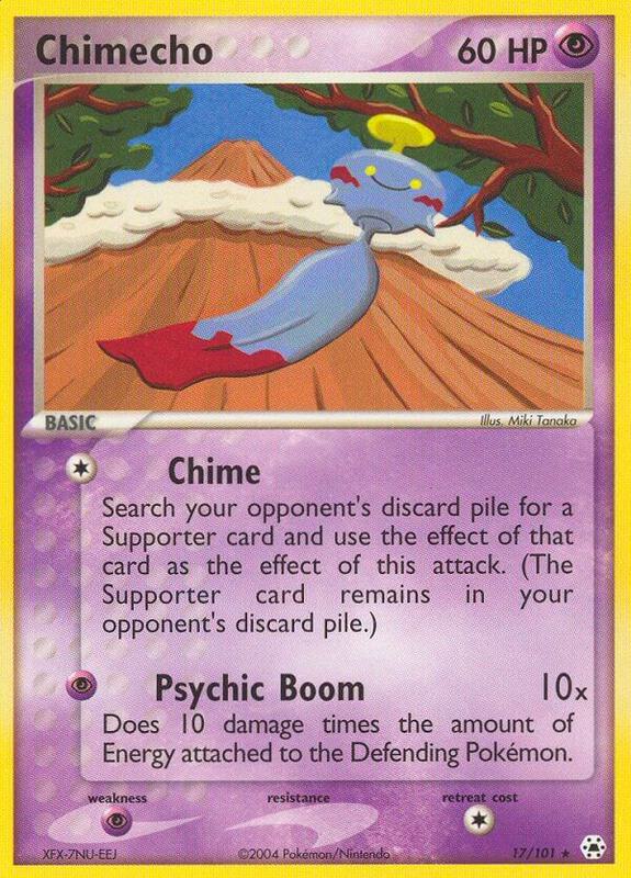 Chimecho - EX Hidden Legends - #17