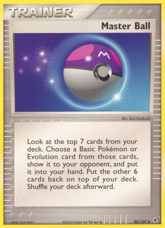 Master Ball - EX Deoxys - #88