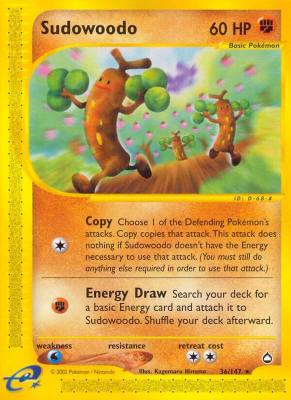 Sudowoodo - Aquapolis - #36