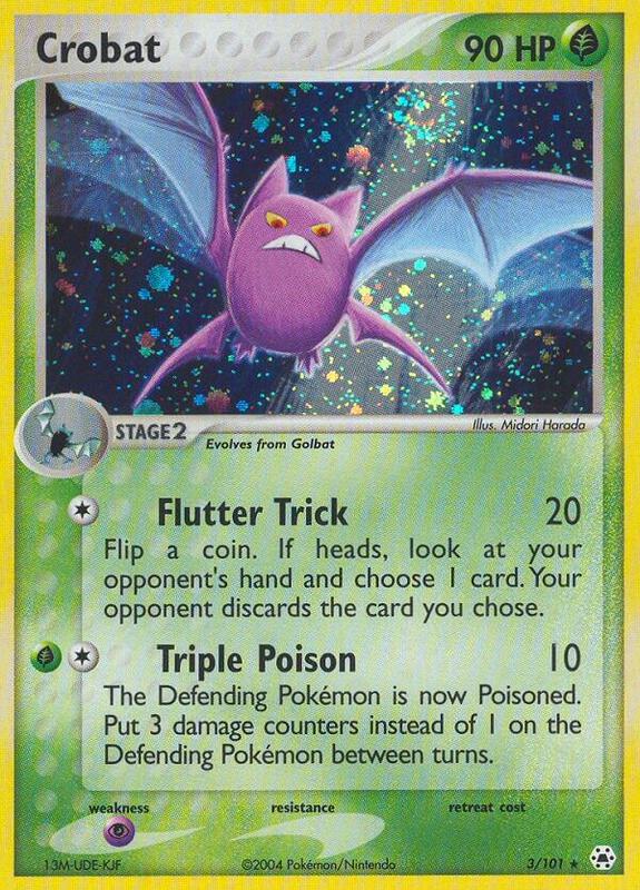 Crobat - EX Hidden Legends - #3