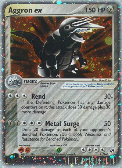 Aggron ex - EX Sandstorm - #95