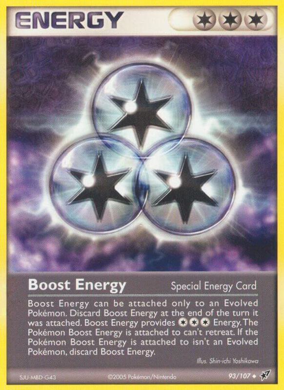 Boost Energy - EX Deoxys - #93