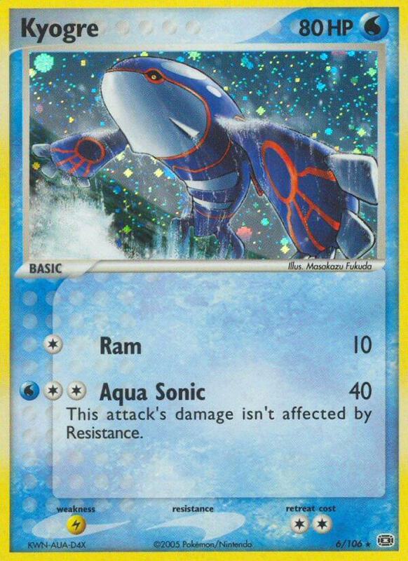 Kyogre - EX Emerald - #6