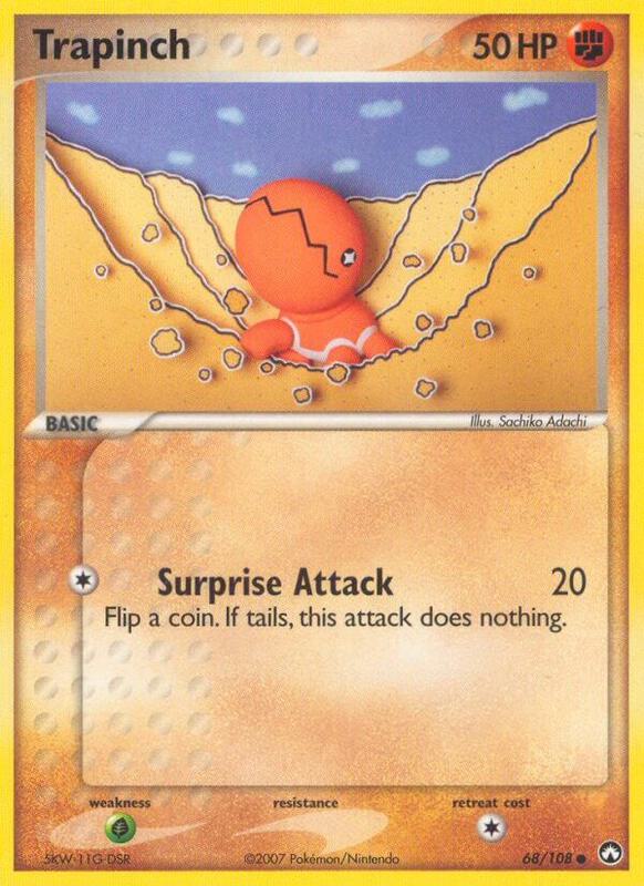 Trapinch - EX Power Keepers - #68