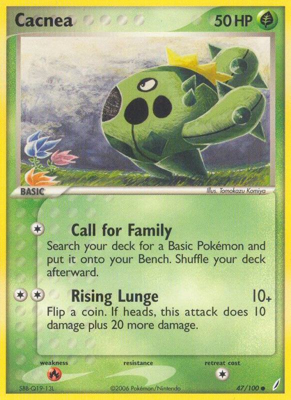Cacnea - EX Crystal Guardians - #47