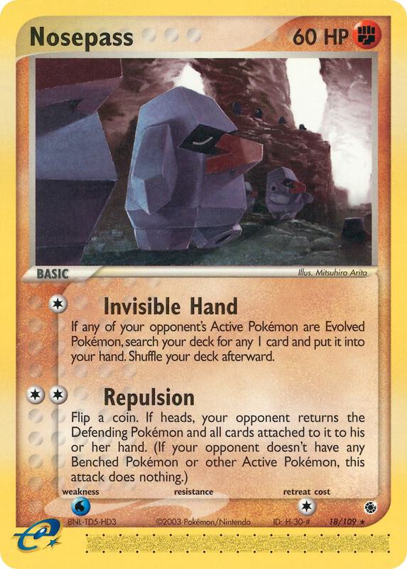 Nosepass - EX Ruby & Sapphire - #18