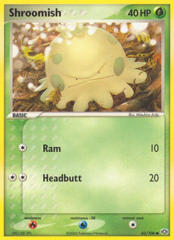 Shroomish - EX Emerald - #63