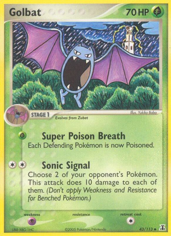 Golbat - EX Delta Species - #43