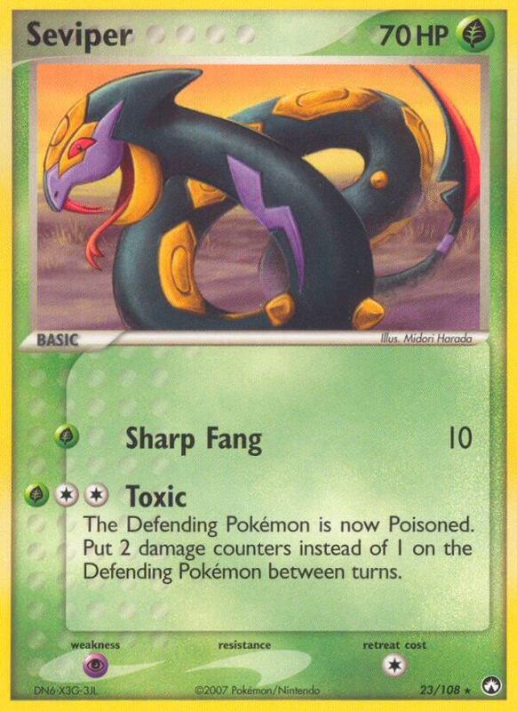 Seviper - EX Power Keepers - #23