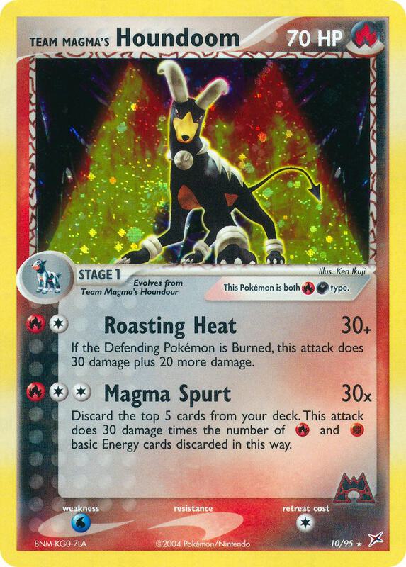 Team Magma's Houndoom - EX Team Magma vs Team Aqua - #10