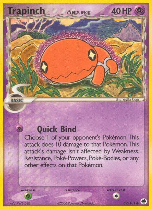 Trapinch - EX Dragon Frontiers - #69