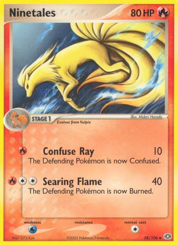 Ninetales - EX Emerald - #38