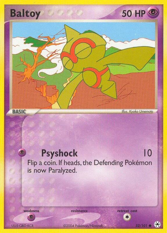 Baltoy - EX Hidden Legends - #52