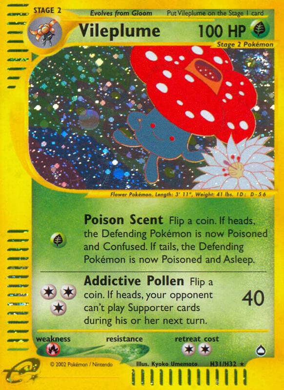 Vileplume - Aquapolis - #H31