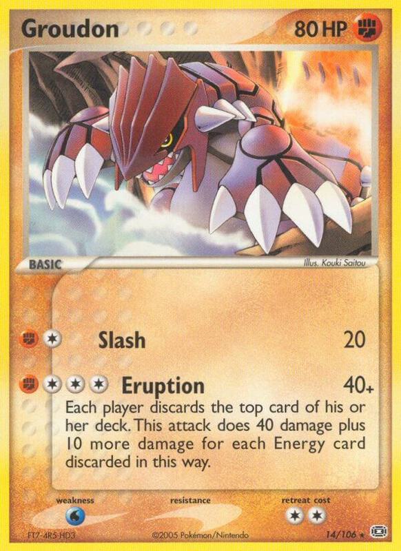 Groudon - EX Emerald - #14