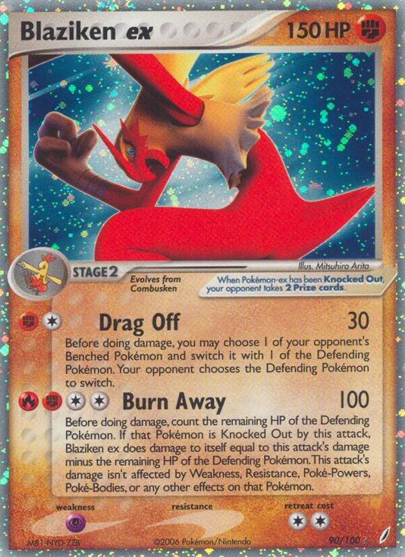 Blaziken ex - EX Crystal Guardians - #90