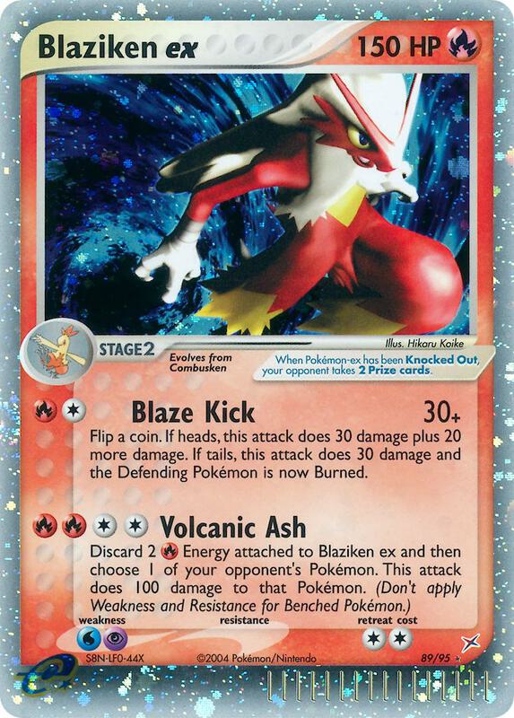 Blaziken ex - EX Team Magma vs Team Aqua - #89