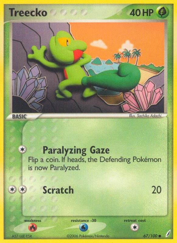 Treecko - EX Crystal Guardians - #67