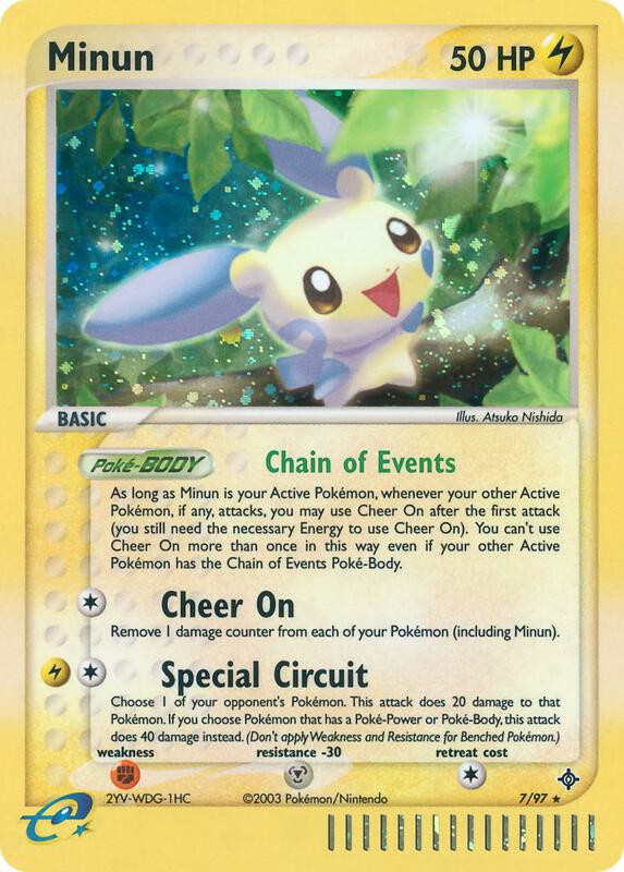 Minun - EX Dragon - #7