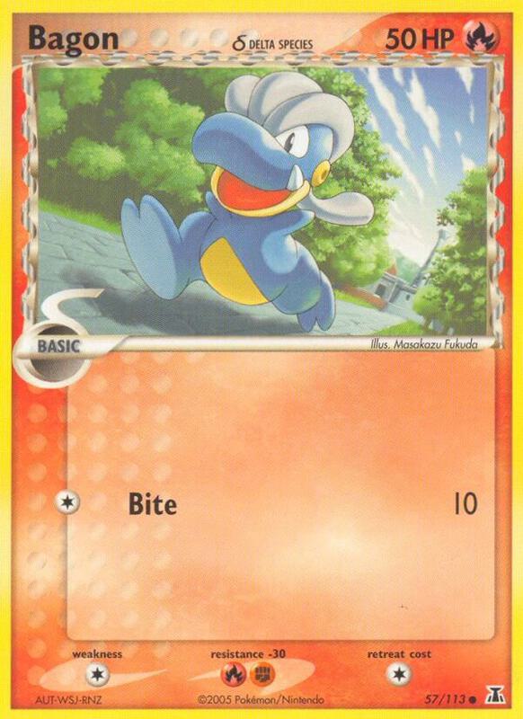 Bagon - EX Delta Species - #57