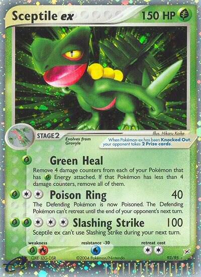 Sceptile ex - EX Team Magma vs Team Aqua - #93