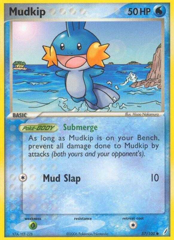 Mudkip - EX Crystal Guardians - #57