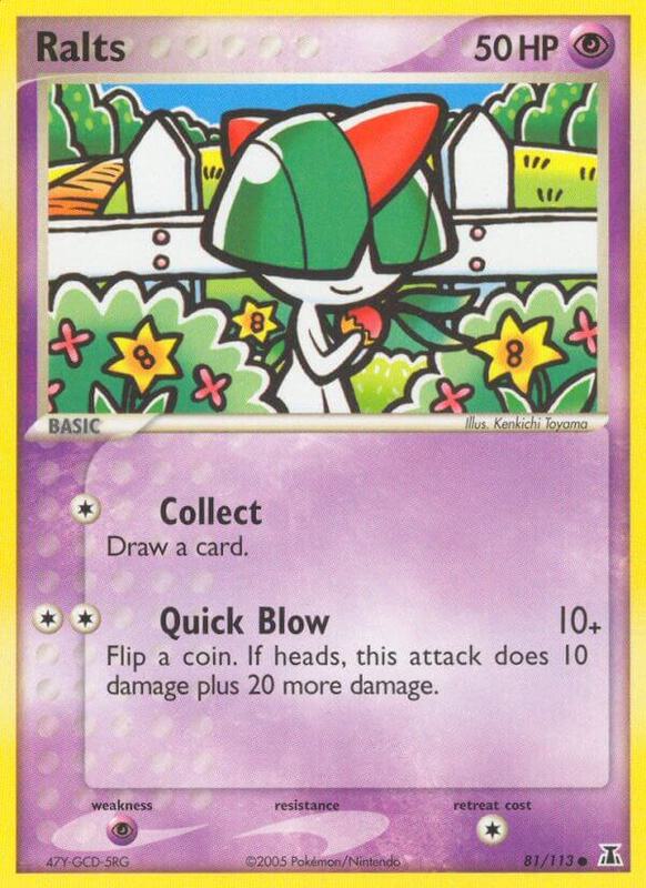 Ralts - EX Delta Species - #81