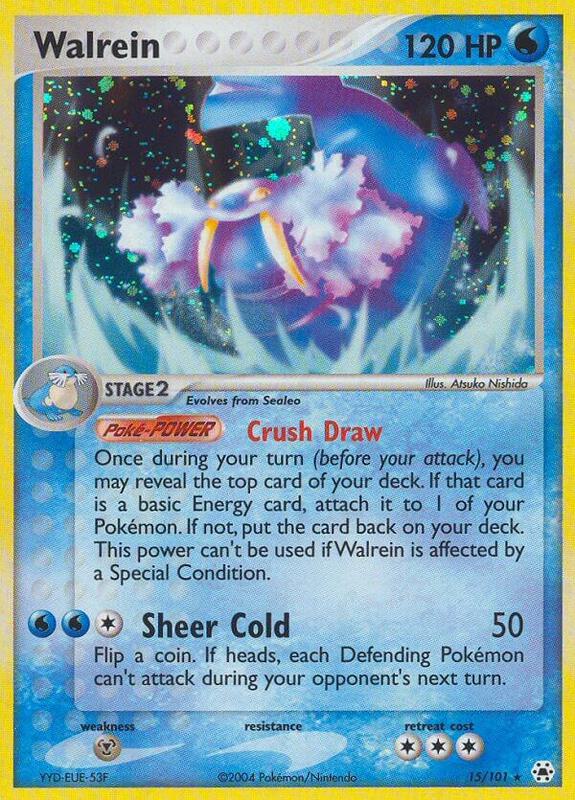 Walrein - EX Hidden Legends - #15