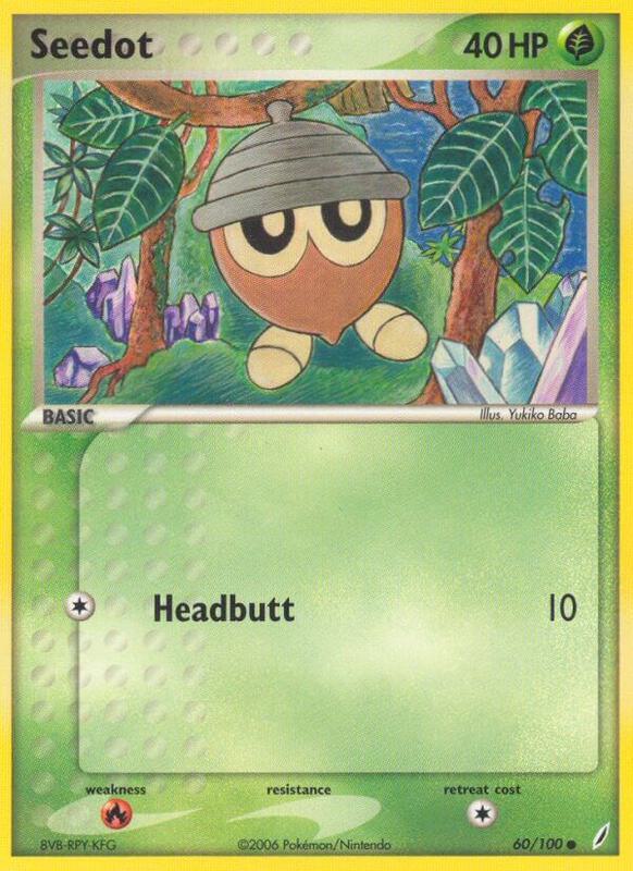 Seedot - EX Crystal Guardians - #60