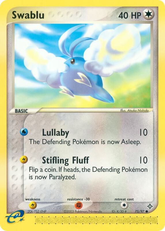 Swablu - EX Dragon - #75