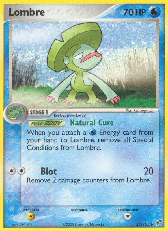 Lombre - EX Deoxys - #34