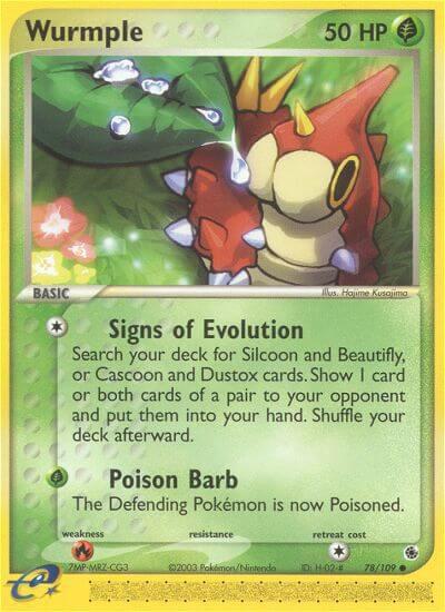 Wurmple - EX Ruby & Sapphire - #78
