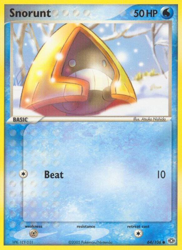 Snorunt - EX Emerald - #64