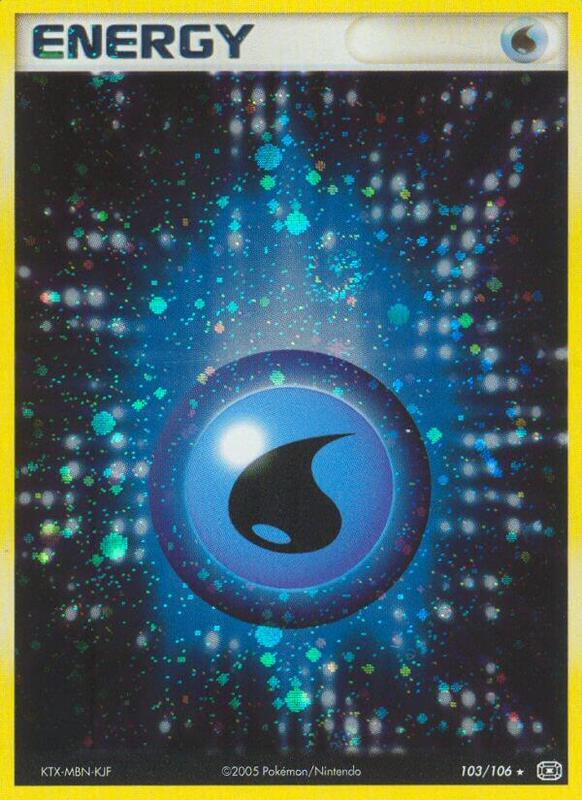 Water Energy - EX Emerald - #103
