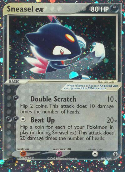 Sneasel ex - EX Ruby & Sapphire - #103