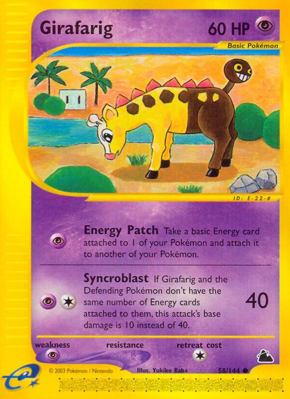 Girafarig - Skyridge - #58