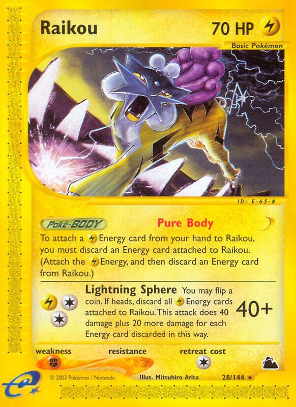 Raikou - Skyridge - #28