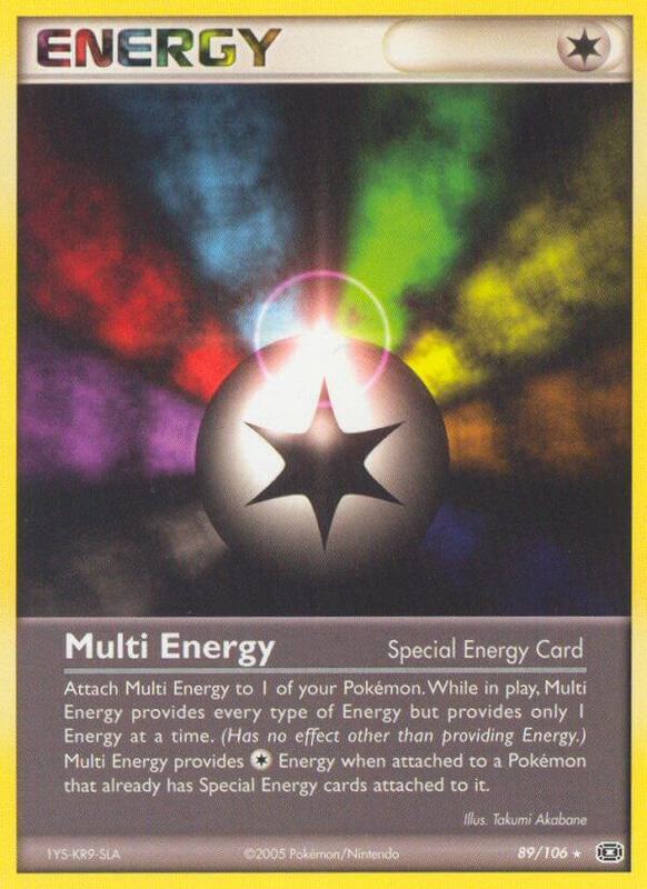 Multi Energy - EX Emerald - #89