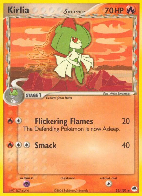 Kirlia (Delta Species) - EX Dragon Frontiers - #33