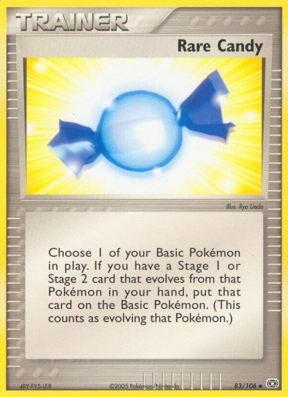 Rare Candy - EX Emerald - #83