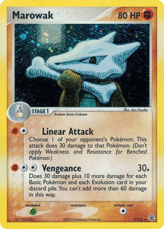 Marowak - EX FireRed & LeafGreen - #7