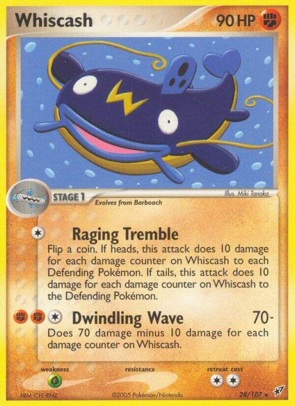 Whiscash - EX Deoxys - #28
