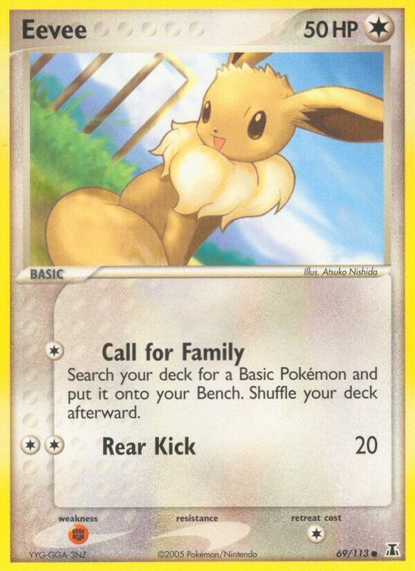 Eevee - EX Delta Species - #69